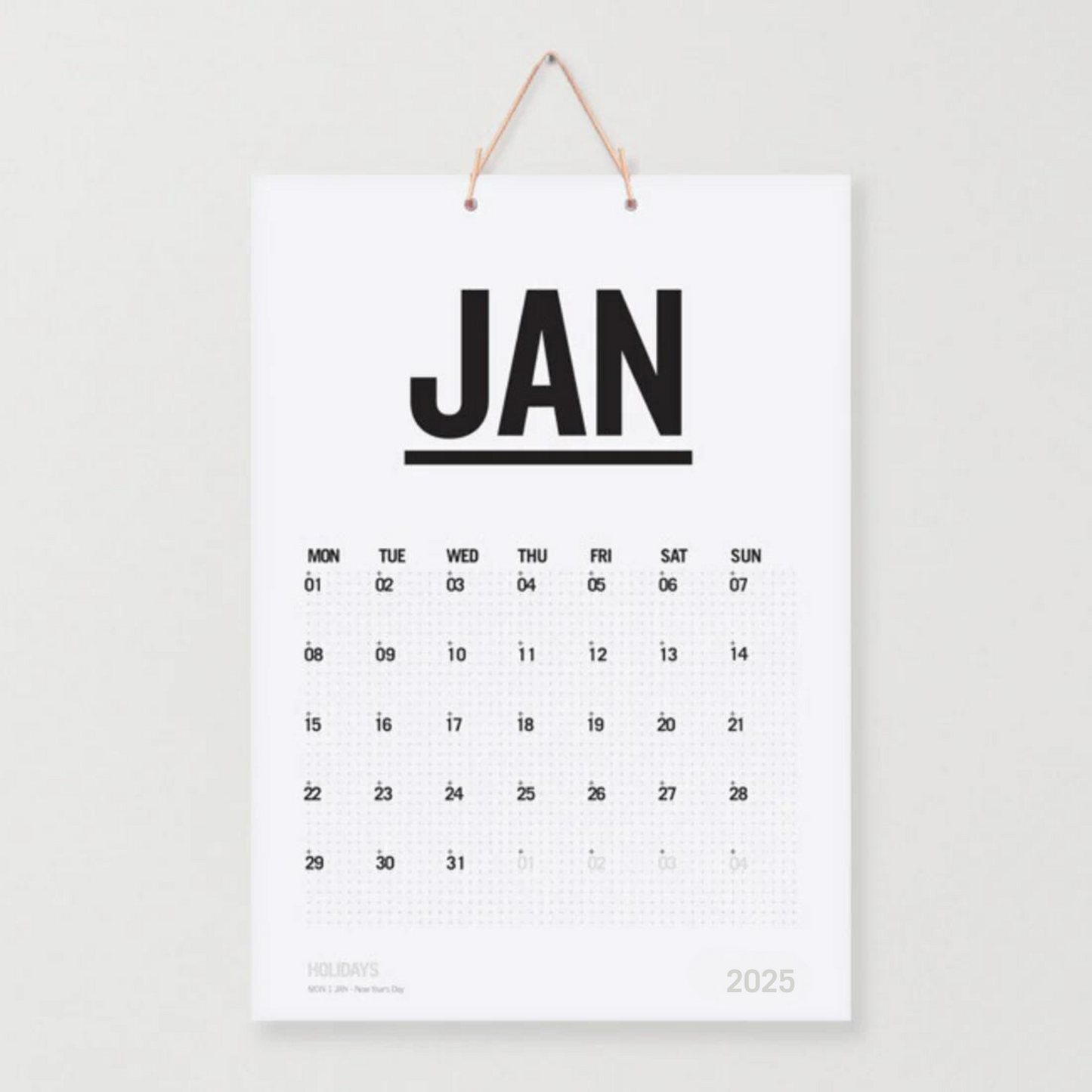 2026 Monthly Wall Calendar