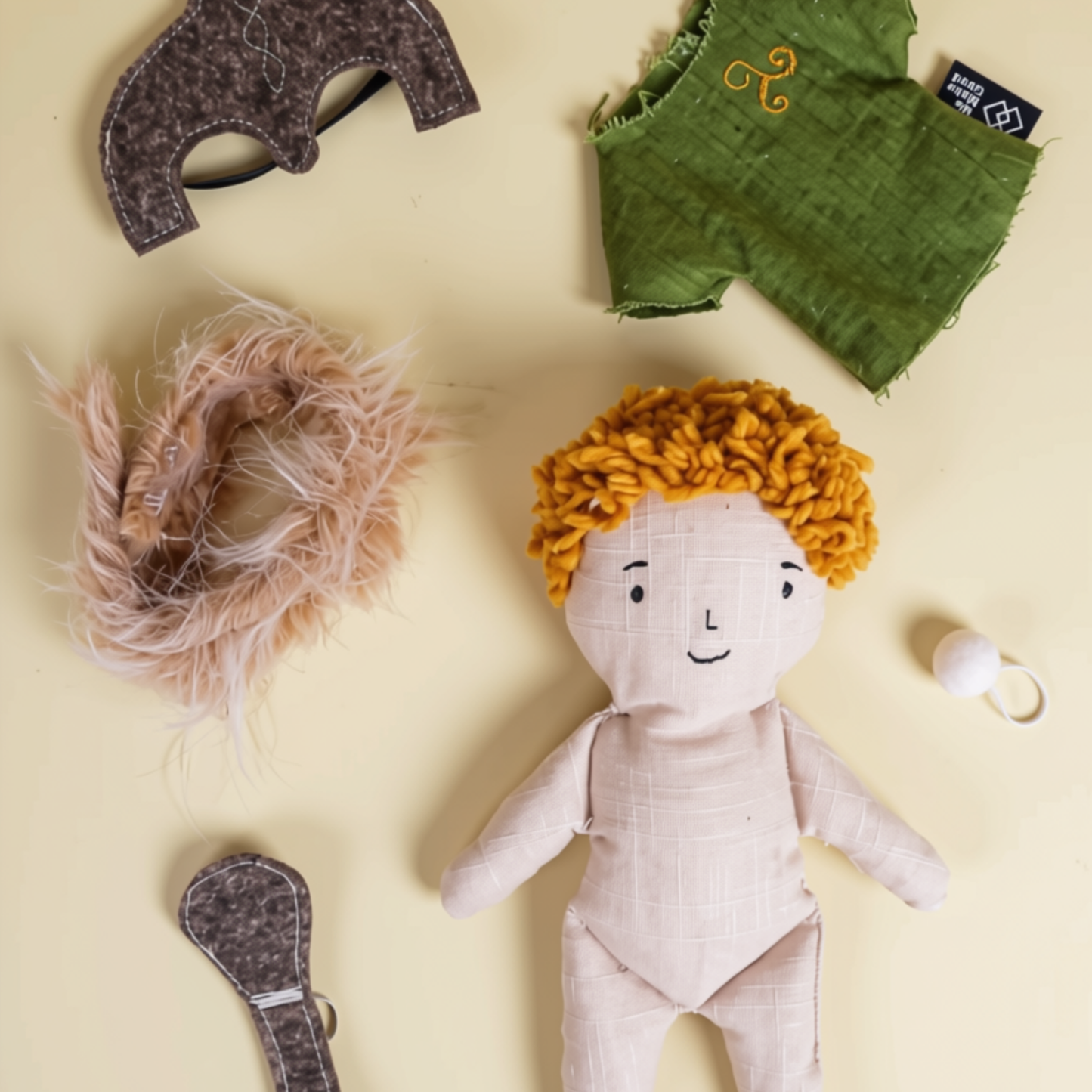 Cú Chulainn Handmade Doll