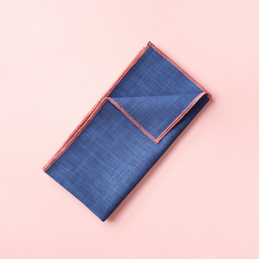 Linen Napkins - Wild Blueberry | Set of 4