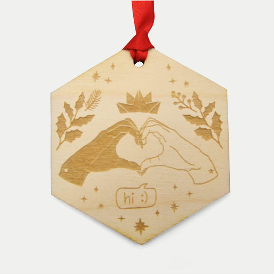 7 Acts of Soundness Irish Christmas Decoration