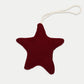 Linen Star Christmas Decoration