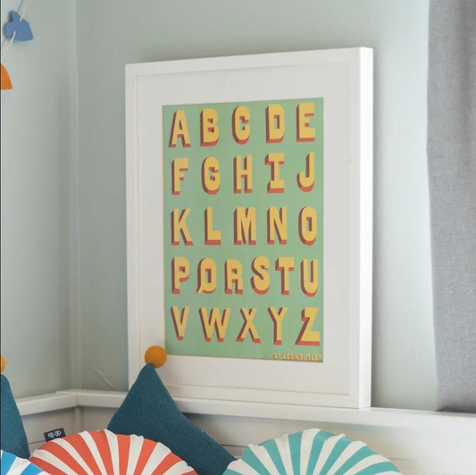 ABC Wall Print