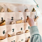 Screen Printed  DIY Advent Calendar