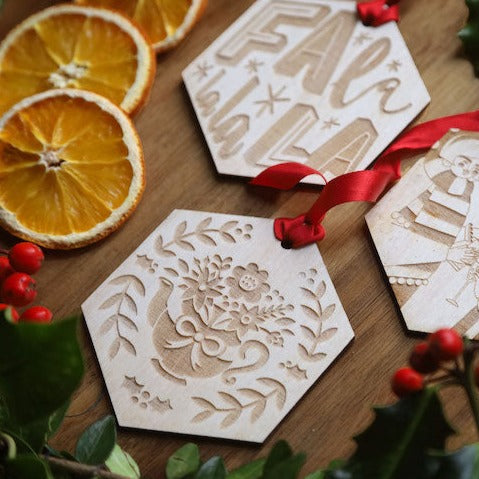 11 Up-cycled Presents — Handmade Irish Christmas Decoration